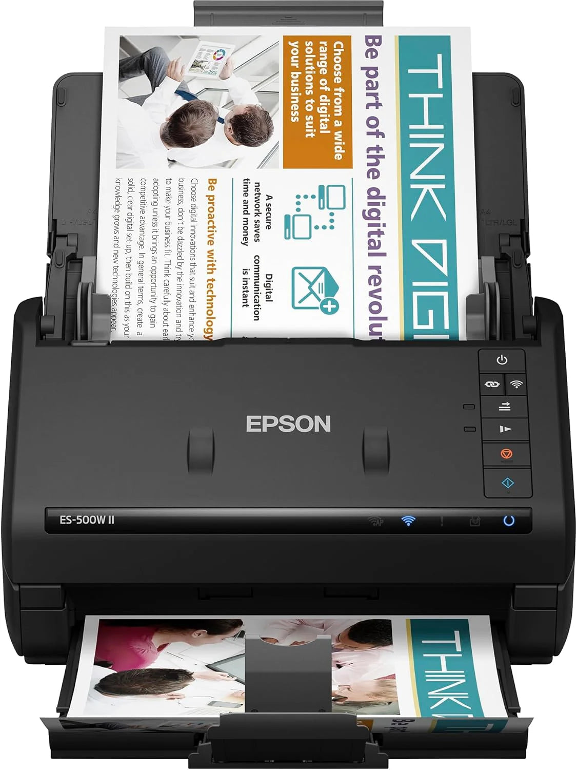 Wireless Color Duplex Desktop Document Scanner for PC and Mac, with Auto Document Feeder (ADF) and Scan from Smartphone or Tablet1 pcs