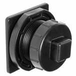 Rubbermaid FG424500BLA Livestock Tank (Model Year 2025), 150 Gallon Capacity, Plastic, Black