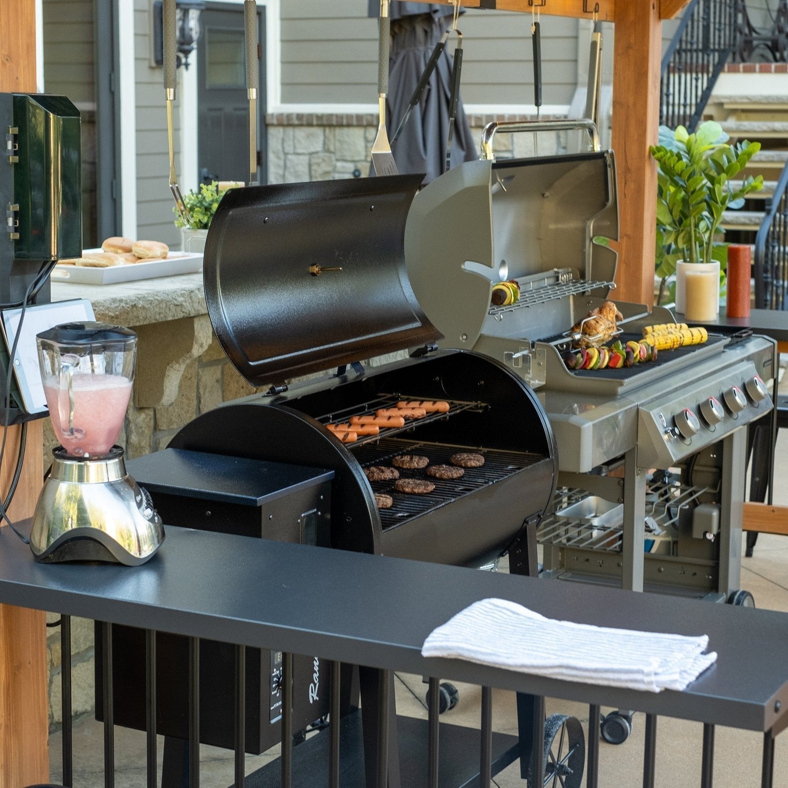 Saxony XL Grill Gazebo