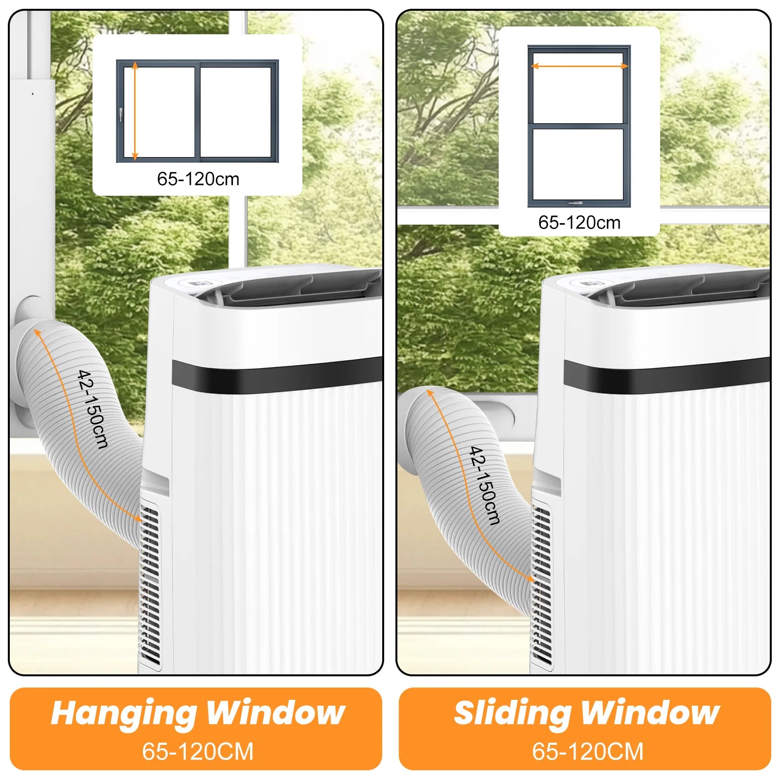 14000BTU - 4-in-1 Portable Air Conditioner