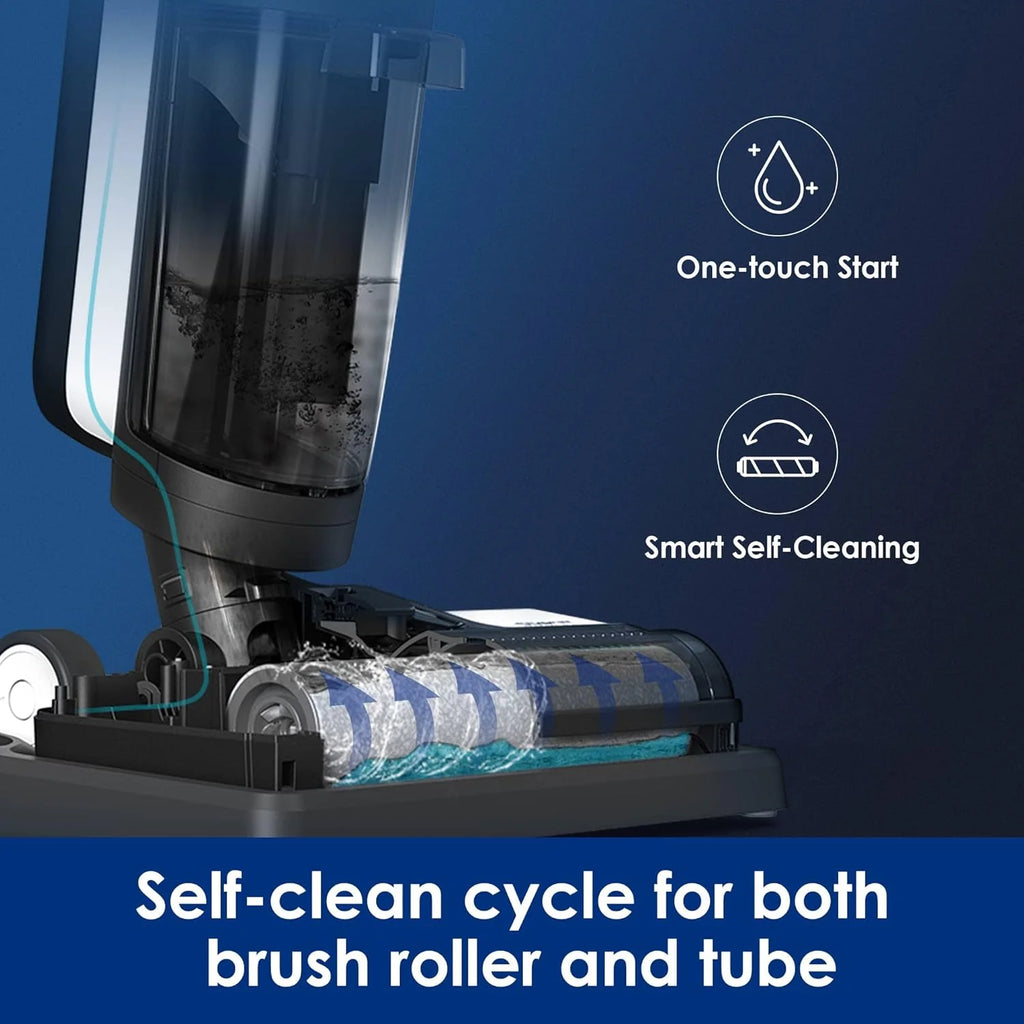 Complete Wet Dry Vacuum Cordless Floor Cleaner and Mop One-Step Cleaning for Hard Floors1 pcs