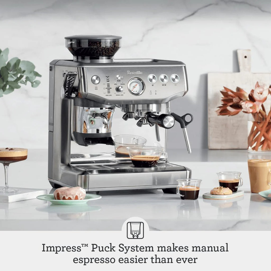 Impress Espresso Machine, Black Stainless Steel1 pcs