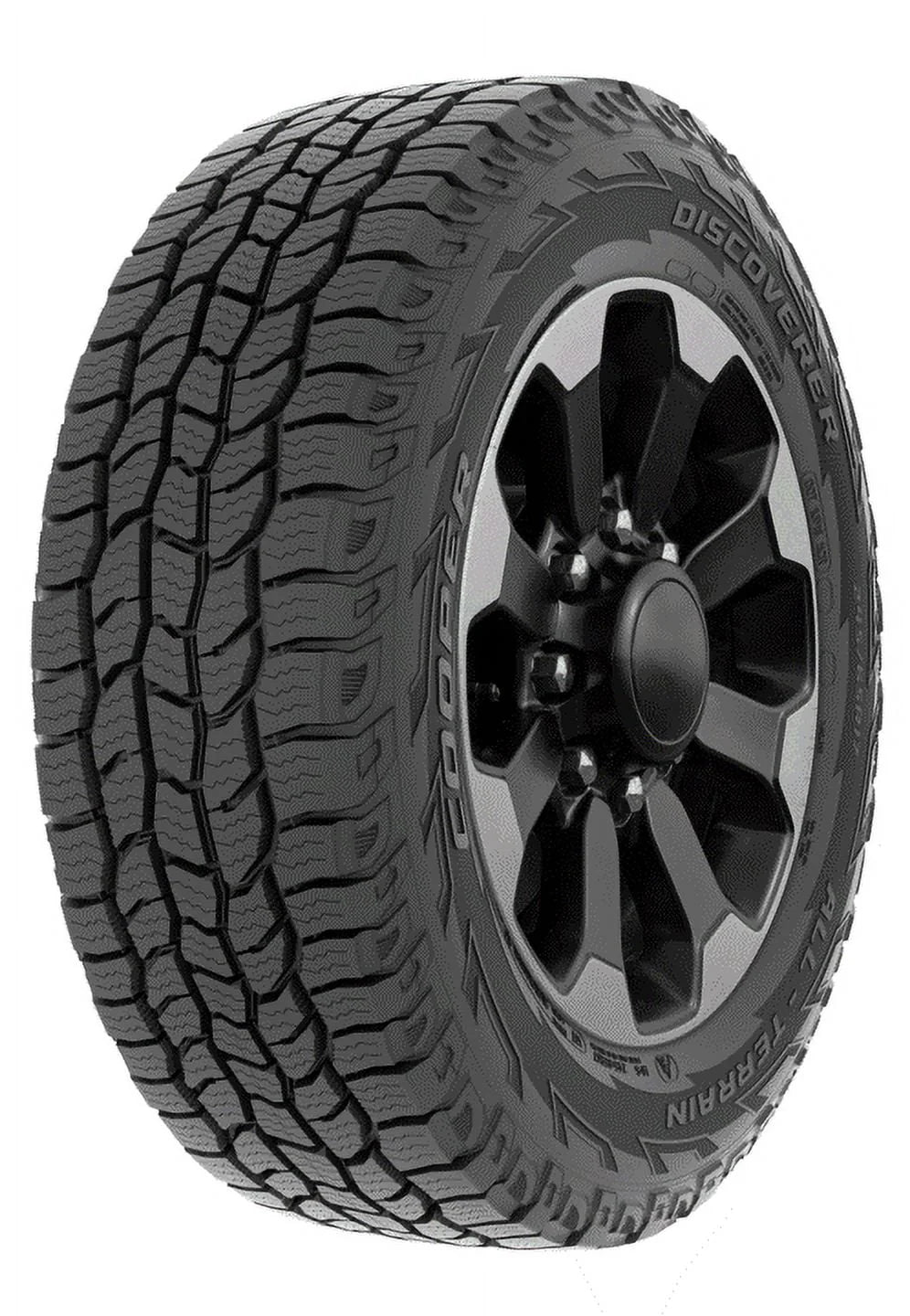 Cooper Discoverer 275/60R20 115T All Terrain Tire &ndash; Durable, Quiet, Wet &amp; Snow Grip