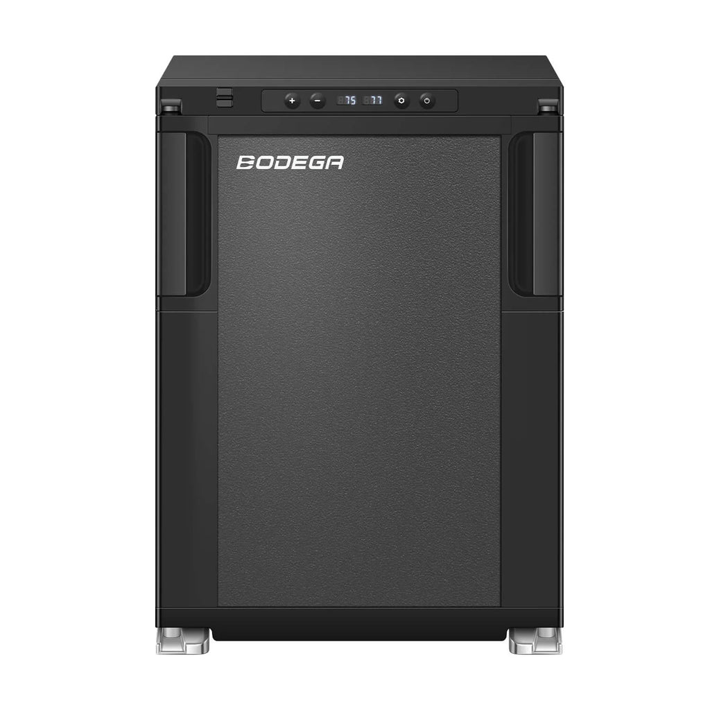 12 Volt RV Refrigerator 45L/1.6cu.ft RV Fridge and Freezer