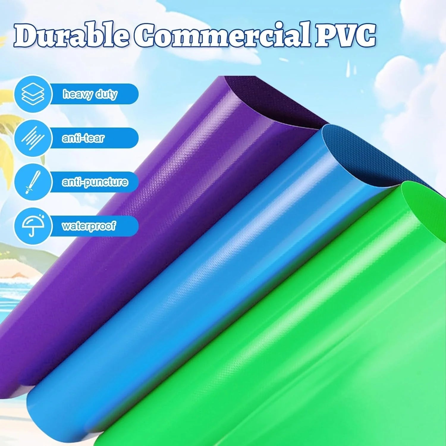 21FT(L) Commercial Grade Water Slide for Adults, (Heavy Duty Full PVC) (Big Splash Water Pool), 750w Blower, Inflatable Waterslide for Backyard, Outdoor Park, 21x9x12ft1 pcs