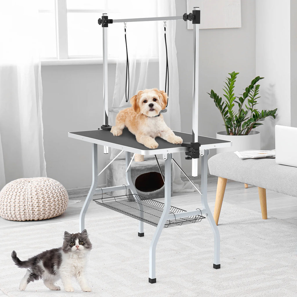 Pet Grooming Table 2 Arms Foldable