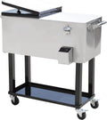 Portable Rolling 80 Quart Steel1 pcs