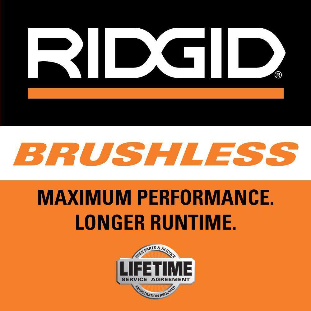 RIDGID 18V Brushless Cordless Nailer Combo Kit with Brad &amp; Finish Nailers, Battery &amp; Charger