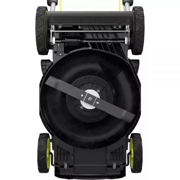 RYOBI 40V Brushless 20 in. Walk Behind Self-Propelled Mower/String Trimmer/Leaf Blower with (2) Batteries and (2) Chargers