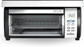 BLACK DECKER SpaceMaker Under Counter Toaster Oven, Digital Controls, Black/Stainless Steel, Fits 9&prime;&prime; Pizza or 4 Slices