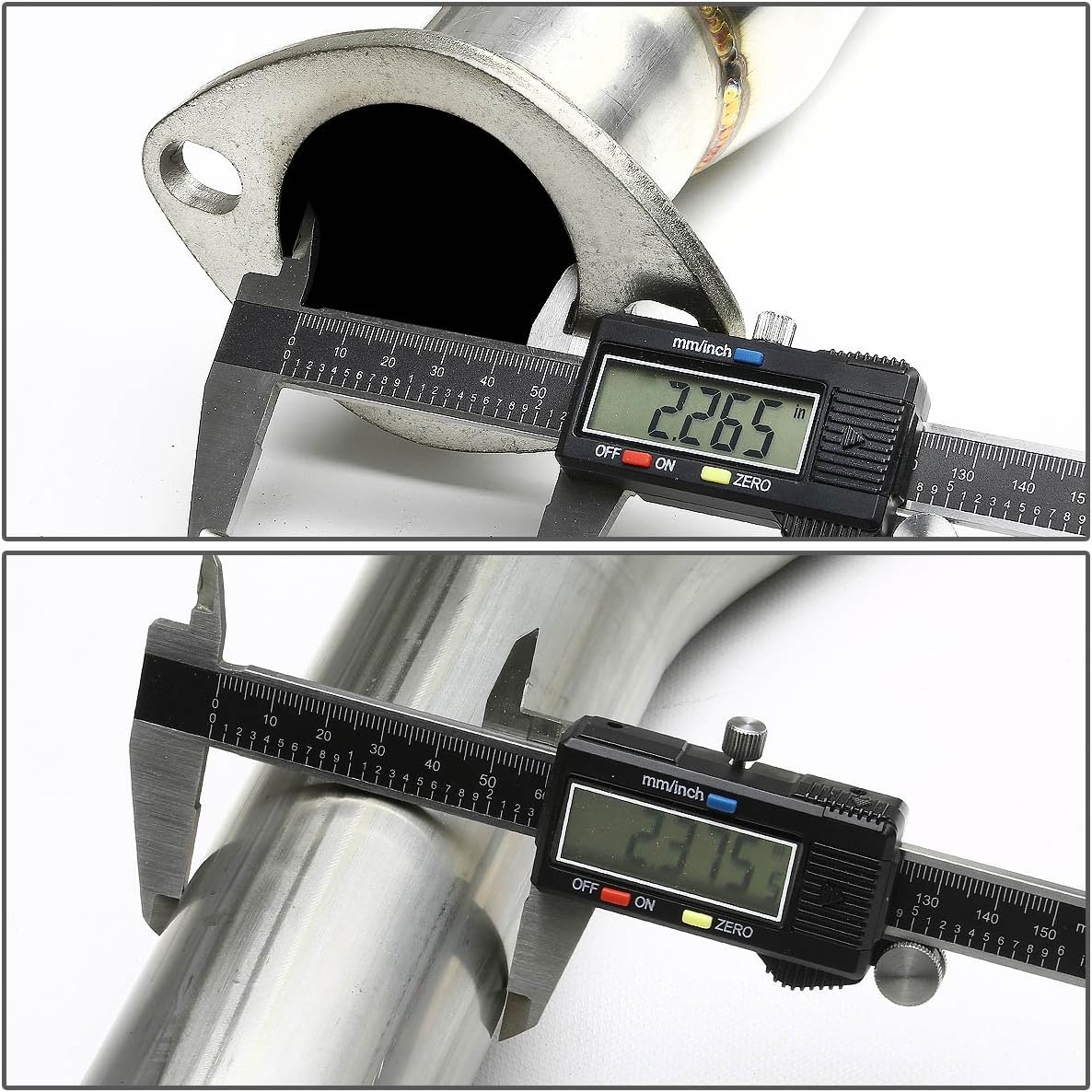 Stainless Steel Cat Back Exhaust System [Compatible with 92-00 Honda Civic Coupe/Sedan]1 pcs
