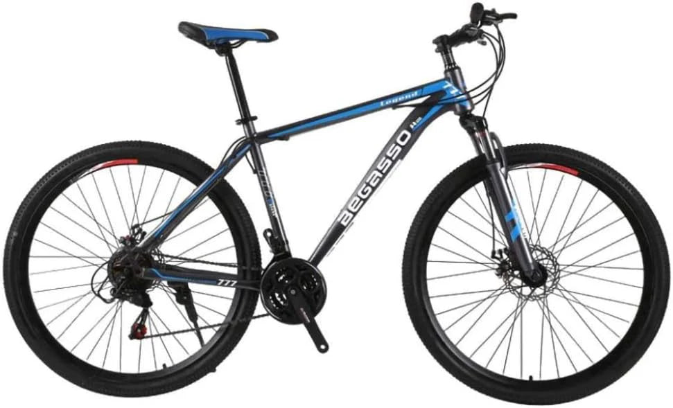 21-Speed Men's Mountain Bike Double Disc Brake 29 Inches All-Terrain City Bikes Adults Only Outdoor Cycling Hard Tail Front Suspension,C1 pcs