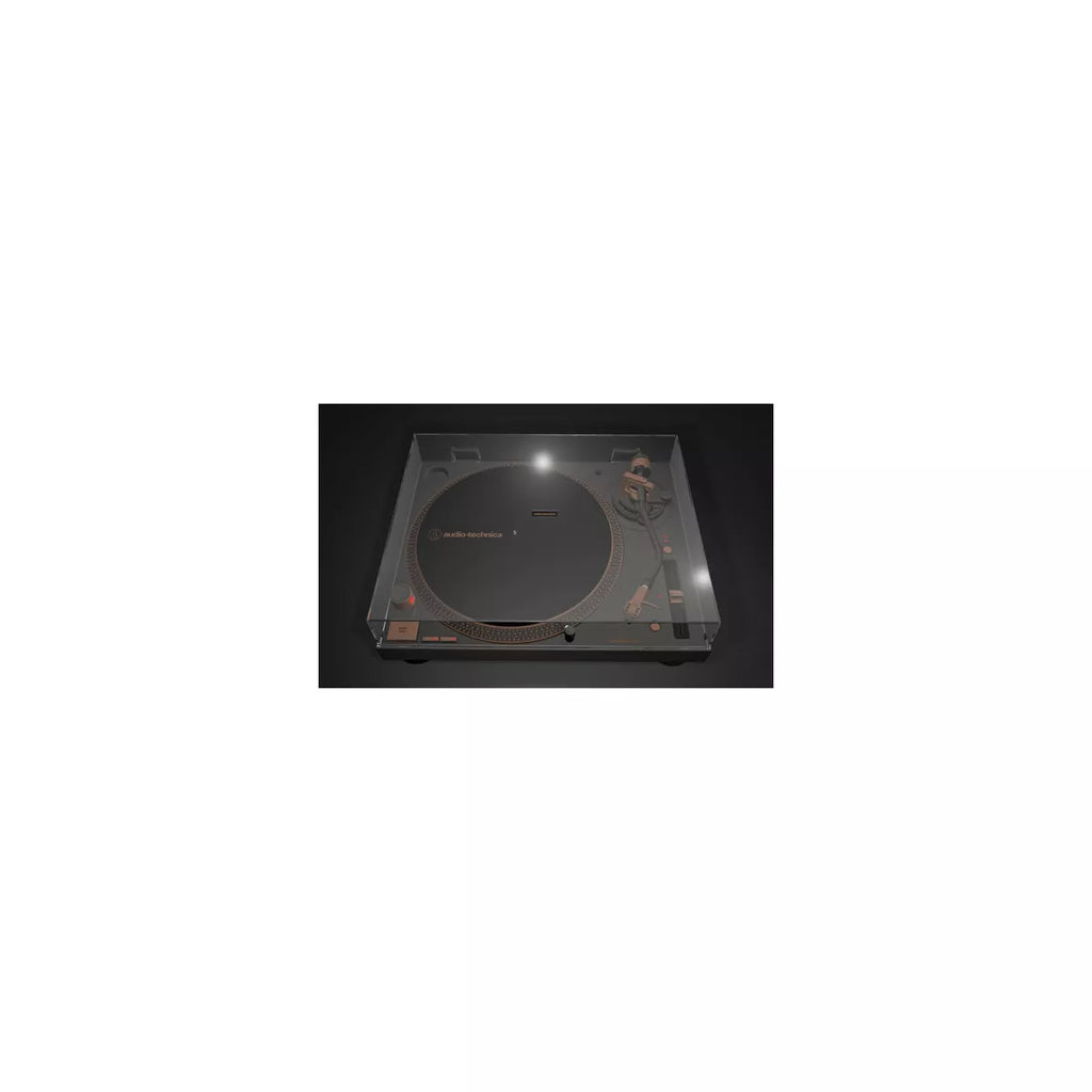 Audio Technica AT-LP120XUSB-BZ Direct Drive USB Turntable, Bronze – 3-Speed, Built-in Preamp, Vinyl to Digital Conversion