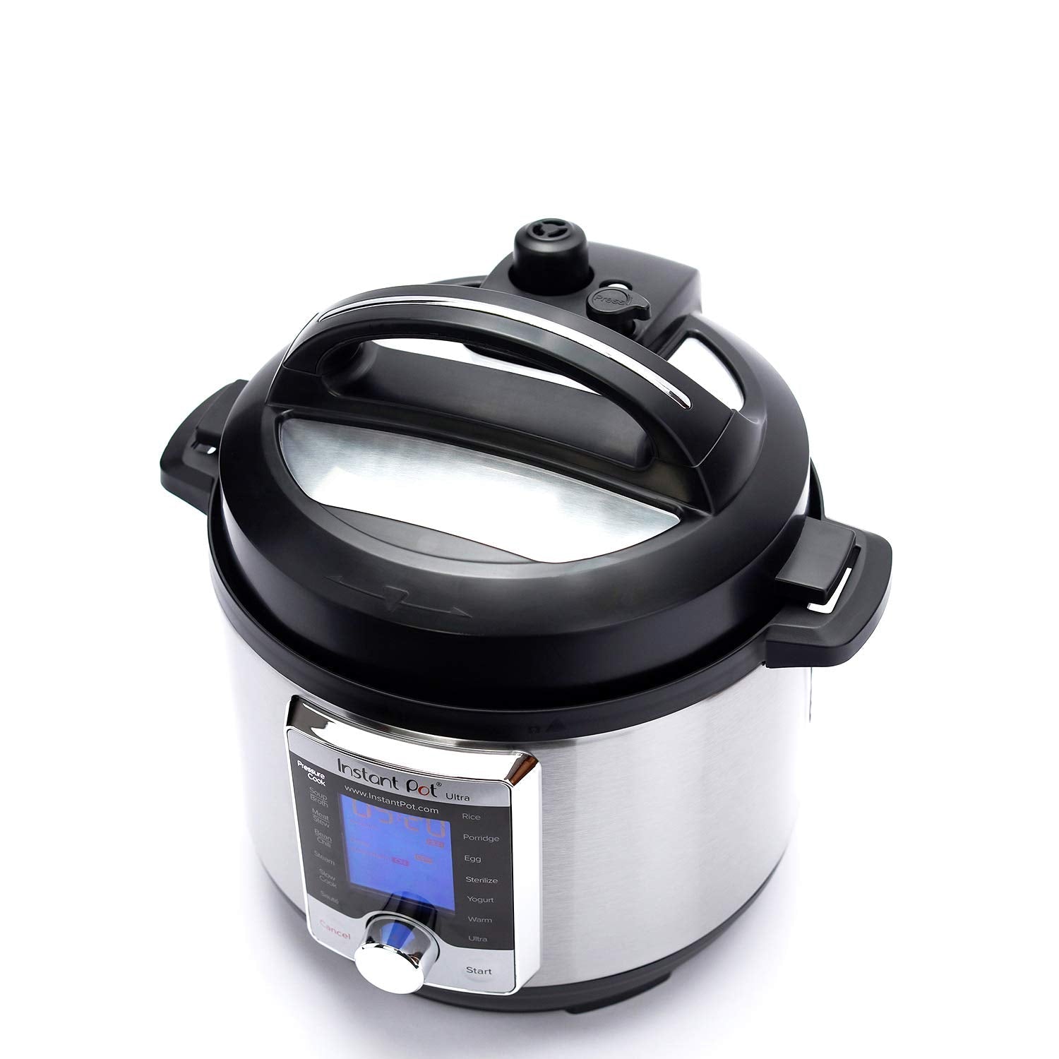 Instant Pot Ultra Mini 3 Quart Programmable Cooker, Stainless Steel, 16 in 1, Silver, Touch Control, UL Certified