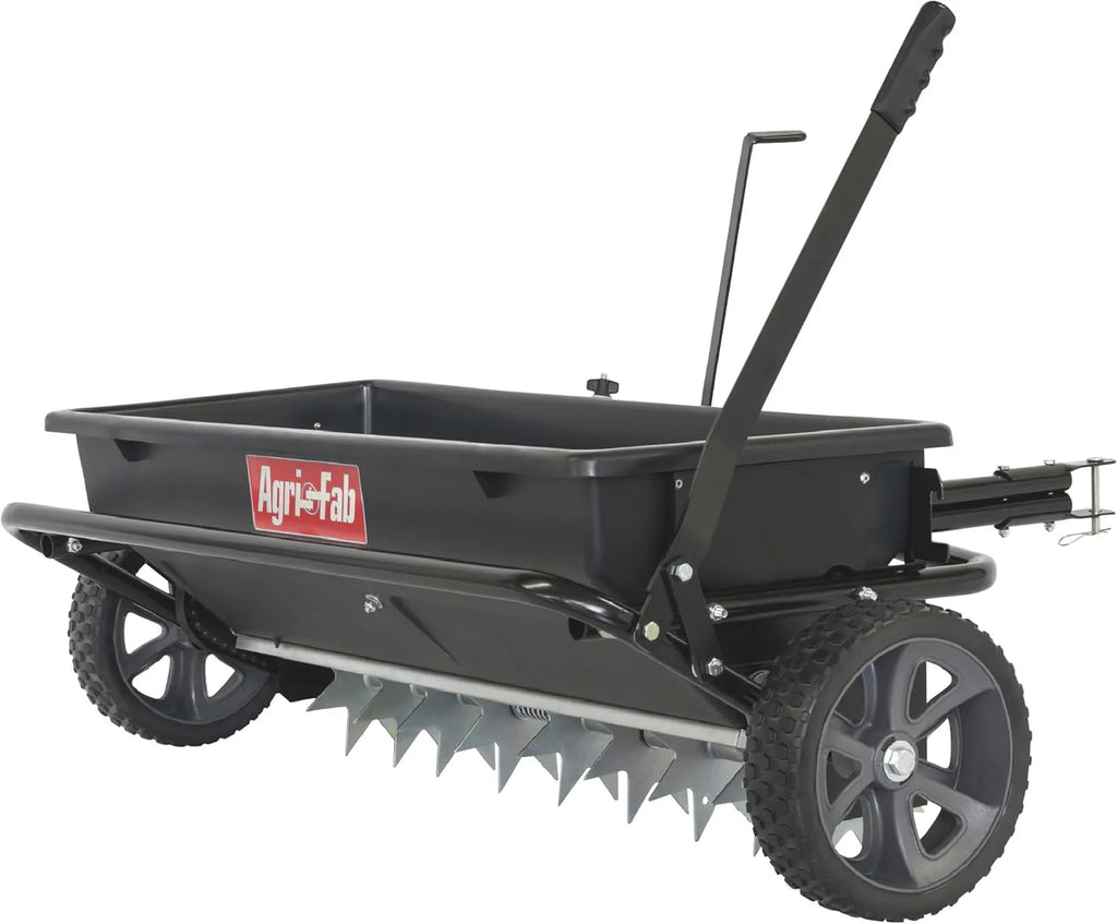 100-pound traction type seeder/seeder/sprayer, black version1 pcs