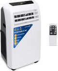10,000 BTU Portable Air Conditioner– 4-in-1 AC Unit w/Cooling, Dehumidifier, Heater, & Fan– Includes Remote Control, Window Mount Kit, Quiet Operation, 24-Hour Timer1 pcs