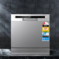 Devanti 8 Place Settings Benchtop Dishwasher Sliver