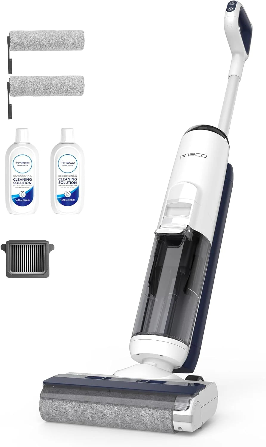 Complete Wet Dry Vacuum Cordless Floor Cleaner and Mop One-Step Cleaning for Hard Floors1 pcs