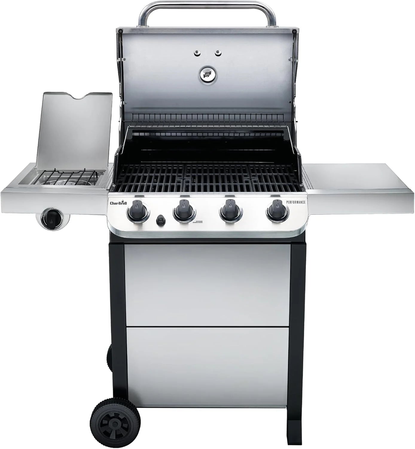 Performance Stainless Steel 4-Burner Cart Style Gas Grill1 pcs