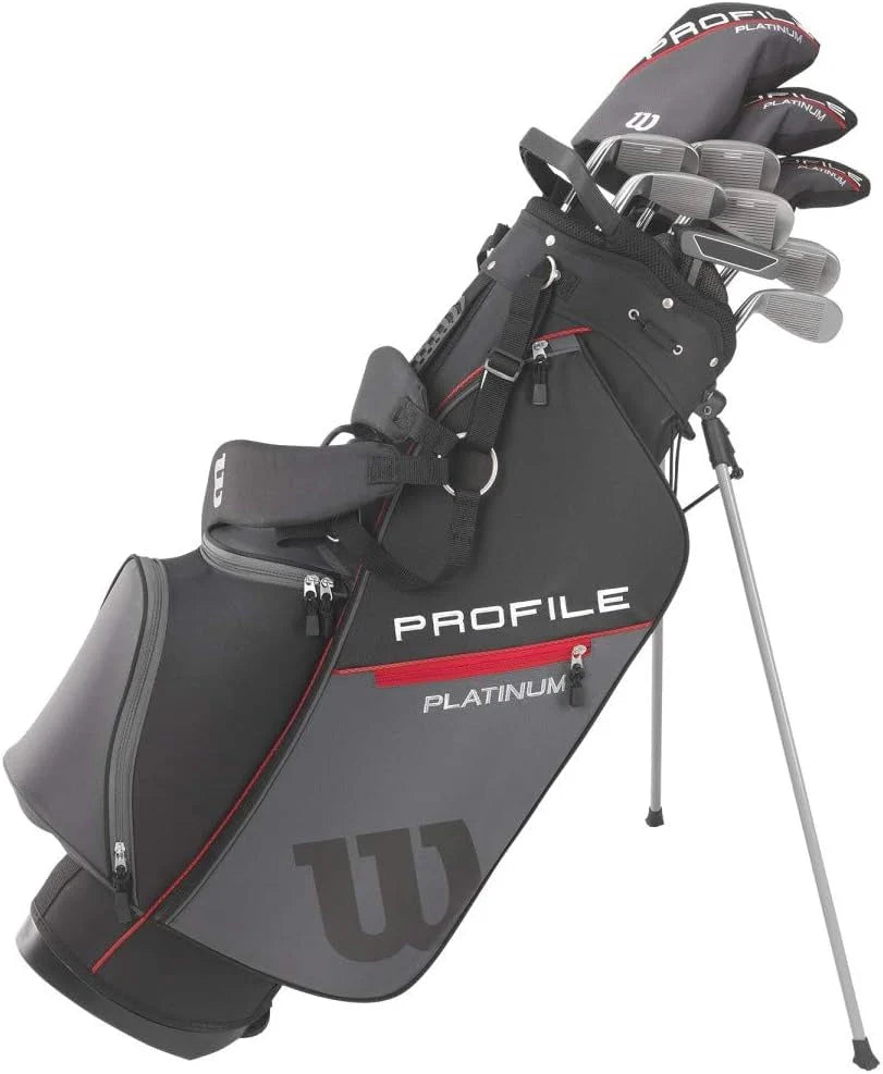 WILSON Profile Platinum Club Set, Right-Handed, Stand Bag