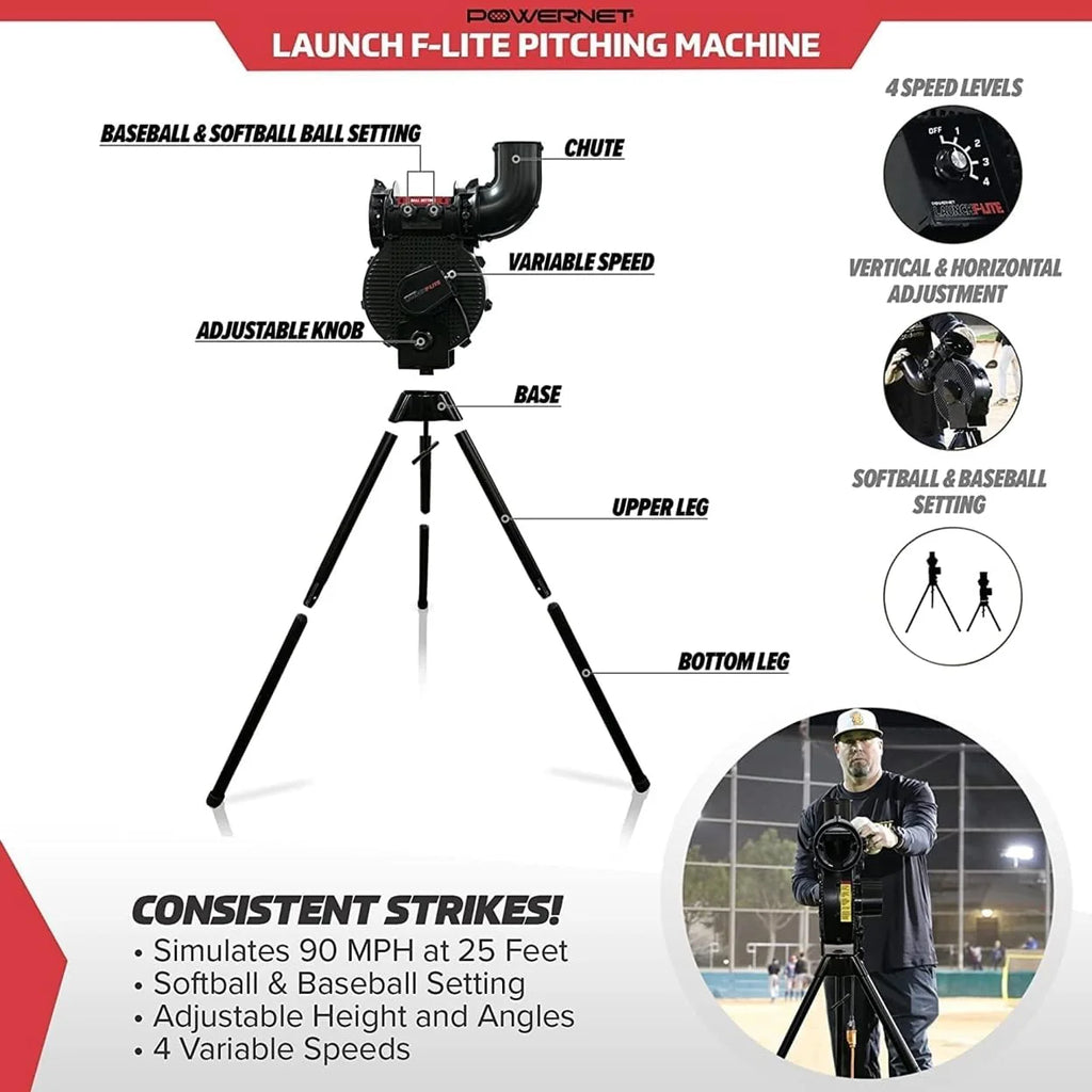 Introduce the F-lite ultra-lightweight groove practice ball, suitable for pitching machines | One dozen | Includes baseball and softball1 pcs