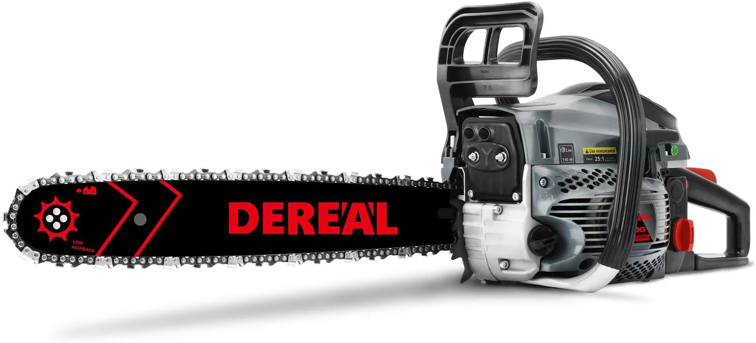 Gas Chainsaws 20 Inch 62CC Gas Powered Chainsaw 3.4HP 2 Stroke Engine Gas Power Chain Saw for Cutting Wood Outdoor Garden Farm Home1 pcs