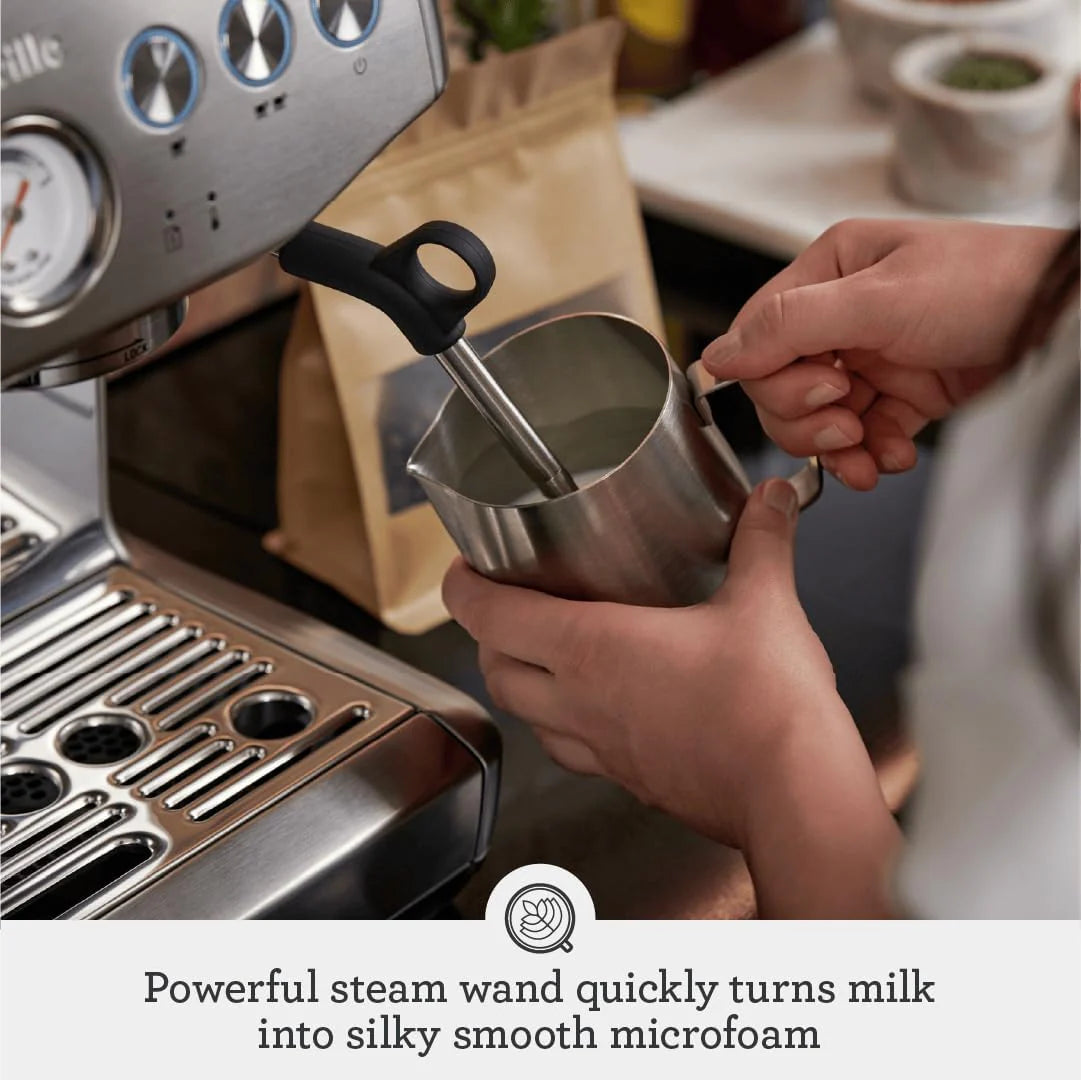 Impress Espresso Machine, Black Stainless Steel1 pcs