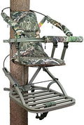 Summit Viper SD Climbing Treestand &ndash; Lightweight Aluminum, Foam Padded Seat, 300 lbs Capacity, Includes Safety Harness