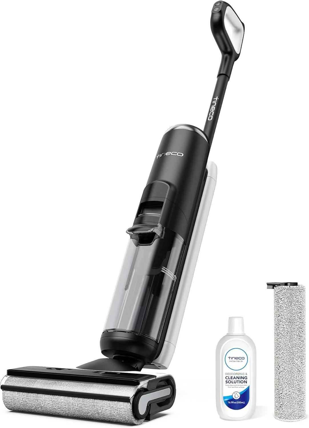 ONE Stretch S6 Cordless Wet Dry Vacuum Cleaner, 180°Lay-Flat Smart Vacuum Mop, 40 Minutes Long Runtime 158℉ Flashdry Self-Cleaning, Dual-Sided Edge Cleaning Lightweight Floor Cleaner1 pcs