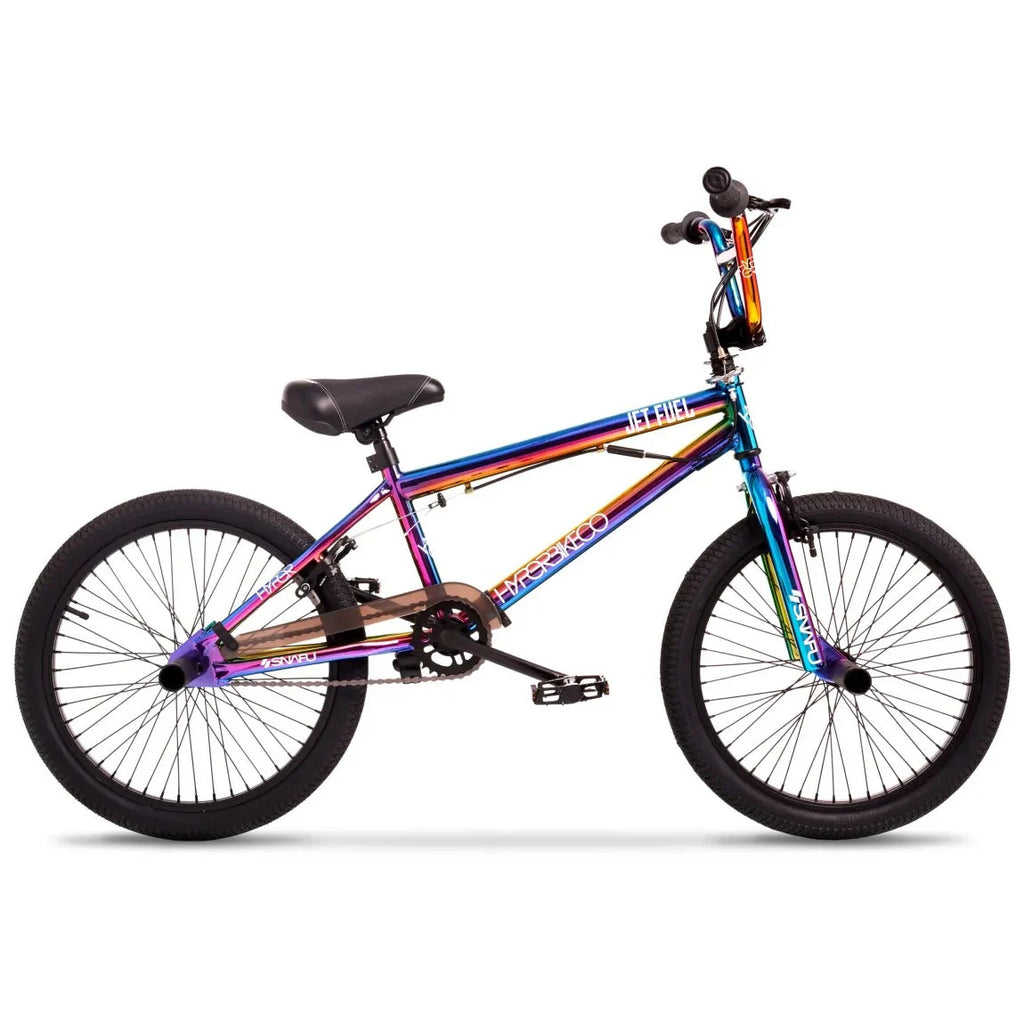 Hyper Bicycles 20′′ Jet Fuel BMX Bike for kids, Recommended Ages 8 to 13 Years Old