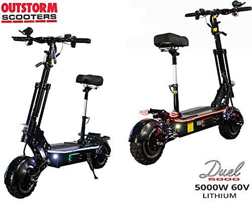 2024 MAXX 60MPH Ultra High Speed Electric Scooter for Adults Foldable, 5000W Power Dual Motor| 60V /38.5Ah Battery | 83 Miles Range | Grade 30��