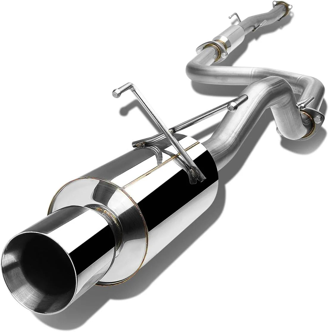 Stainless Steel Cat Back Exhaust System [Compatible with 92-00 Honda Civic Coupe/Sedan]1 pcs