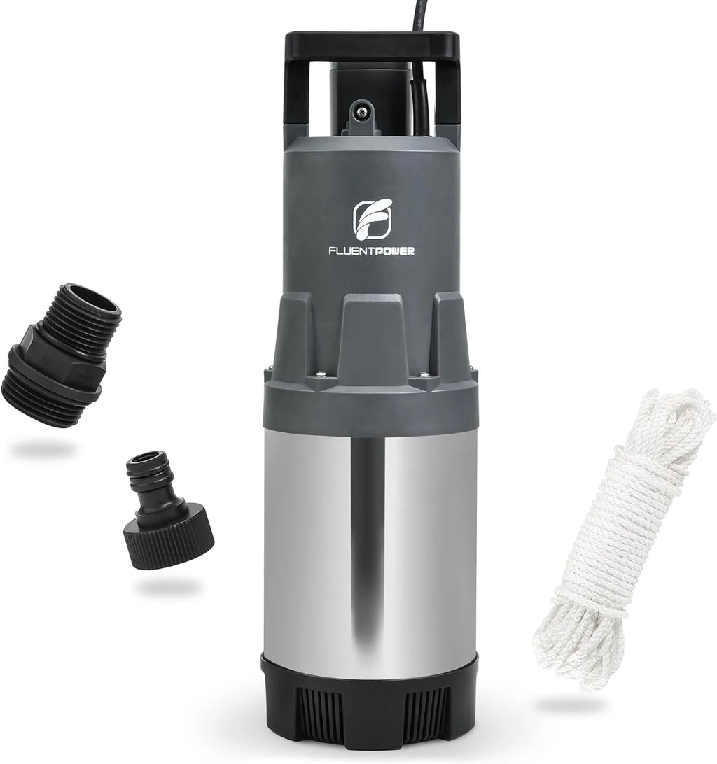 Portable Garden Transfer Pump, 900GPH Electric Sprinkler Booster Pump, Shallow Well Jet Pump for Home Lawn Irrigation and Water Draining1 pcs