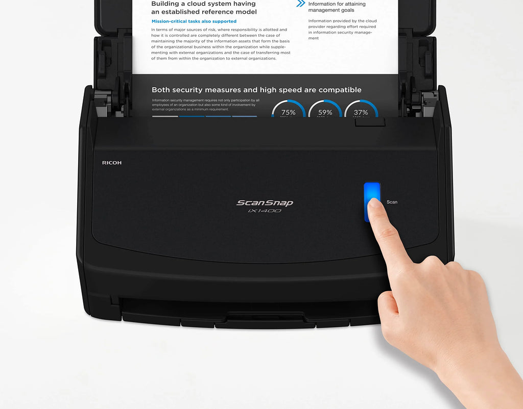 ScanSnap iX1400 High Speed Color Document, Photo & Receipt Scanner