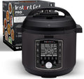 10-in-1 Pressure Cooker, Slow Cooker, Rice/Grain Cooker, Steamer, Sauté, Sous Vide, Yogurt Maker, Sterilizer, and Warmer, Includes App With Over 800 Recipes, Black1 pcs