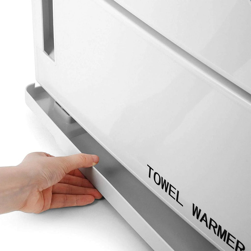 Hot Towel Warmer Cabinet Professional Towel Heater for Spa Massage Salon Home (32 Liter Capacity, White)1 pcs