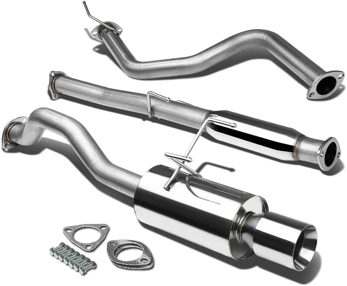 Stainless Steel Cat Back Exhaust System [Compatible with 92-00 Honda Civic Coupe/Sedan]1 pcs