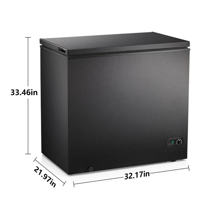 7 Cubic Feet Chest Freezer with Adjustable Temperature Controls