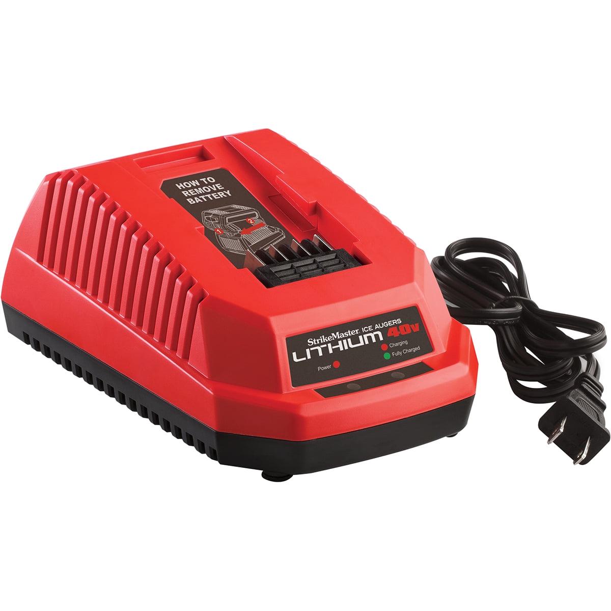 StrikeMaster LFVL-8 8′′ 40V Lithium Ice Auger with Brushless Motor & LED Lights