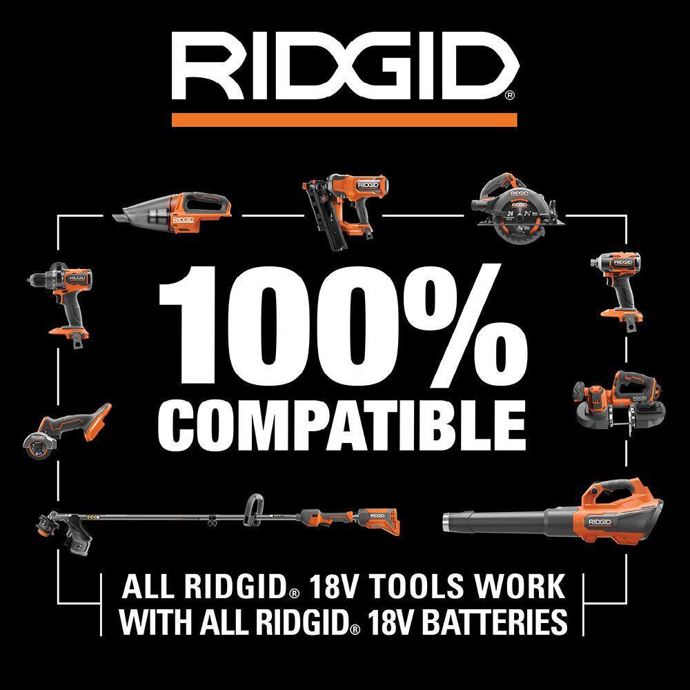 RIDGID 18V Brushless Cordless Nailer Combo Kit with Brad &amp; Finish Nailers, Battery &amp; Charger