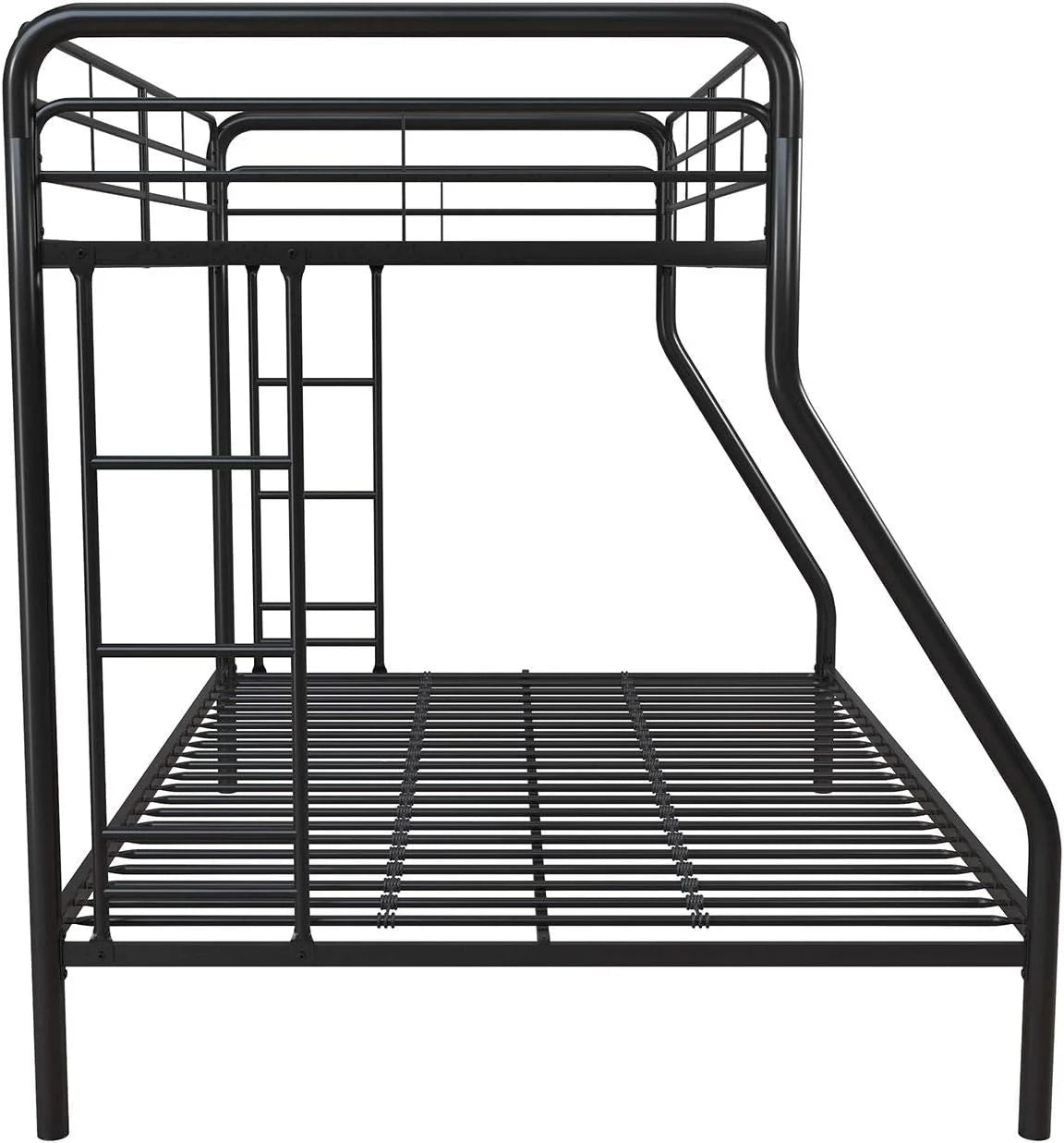 DHP Dusty Twin Over Full Metal Bunk Bed, Off White1 pcs