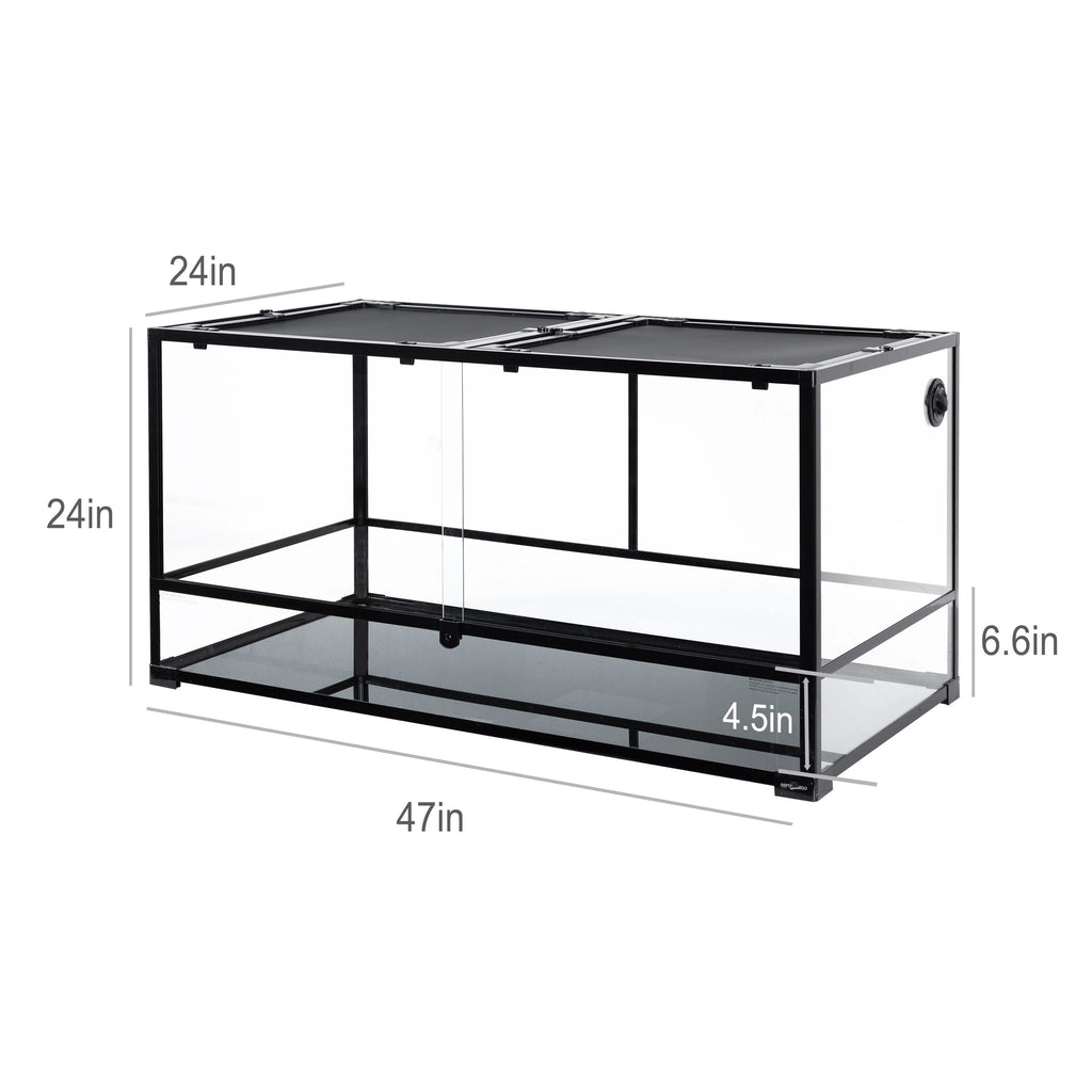 REPTIZOO 120-Gallon Extra Large Reptile Terrarium