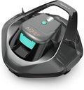 Cordless Robotic Pool Cleaner, Pool Vacuum Lasts 90 Mins, LED Indicator, Self-Parking, Ideal for Above/In-Ground Flat Pools up to 40 Feet1 pcs