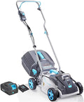 Cordless Lawn Mower, 15-in Lawn Mowers Lightweight, 40V Lithium-ion Lawnmower w/Brushless Motor, 5 Cutting Heights Adjustable -Low Noise 2 in 1 Push Mower1 pcs