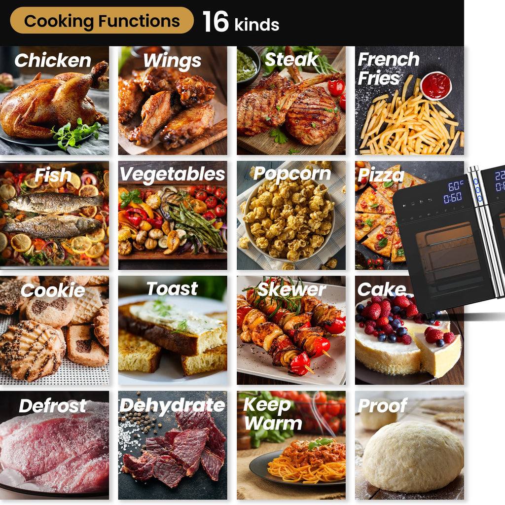 40L Air Fryer Oven 360 Toaster