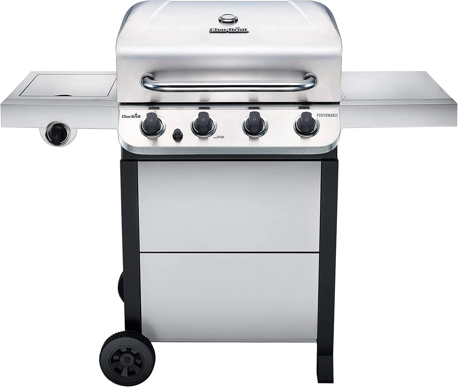 Performance Stainless Steel 4-Burner Cart Style Gas Grill1 pcs