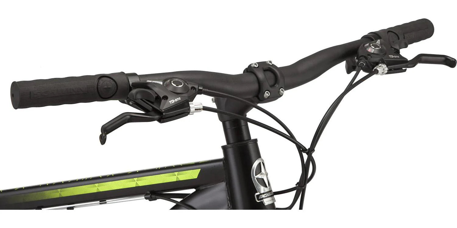Mountain Bike . 26-inch Wheels . 21 Speeds . Mens Style . Black