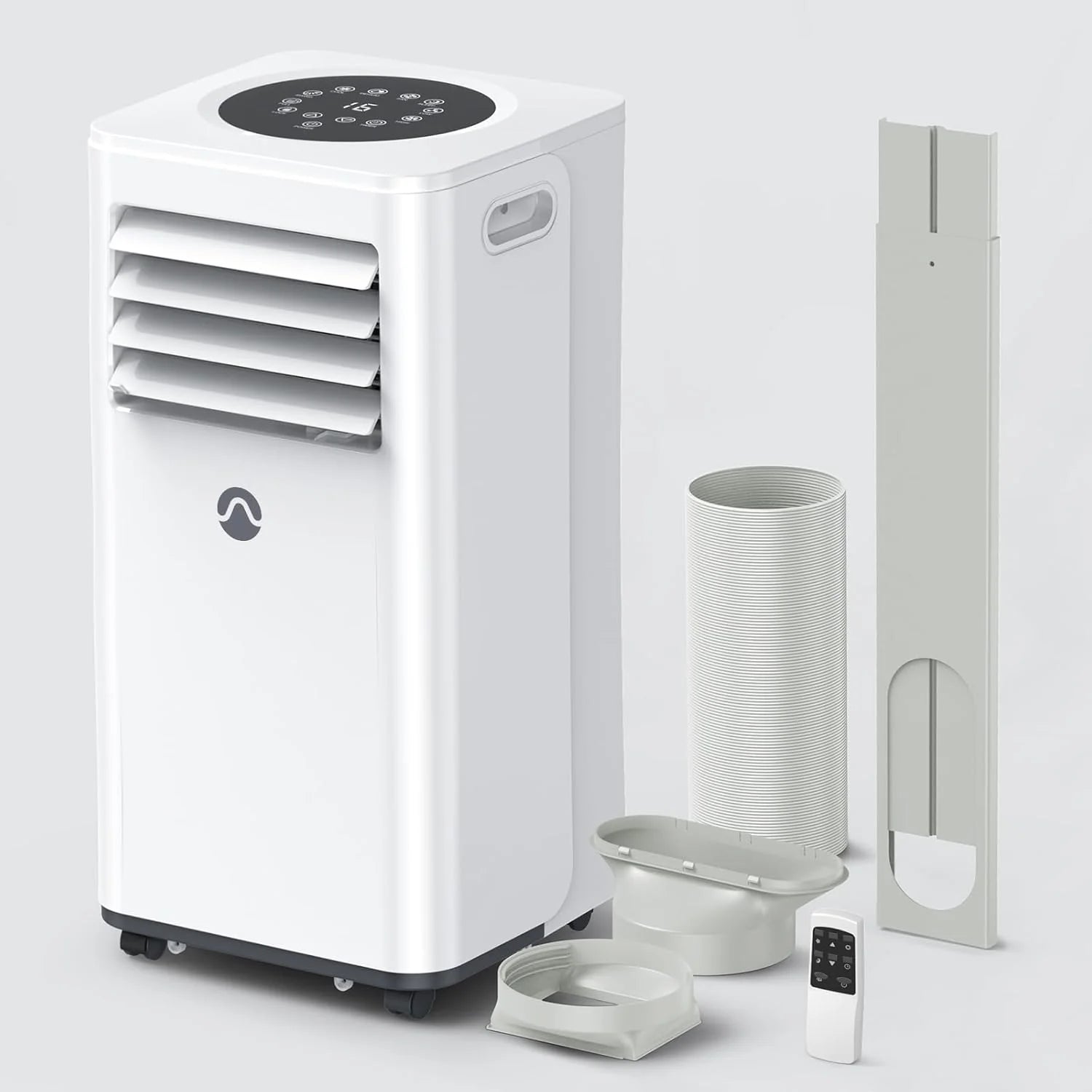 Portable Air Conditioners, 10000 BTU Air Conditioner Portable for Room up to 450 Sq. Ft., 3-in-1 Portable AC Unit with Digital Display, Remote Control, Window Installation Kit, 24H Timer, Sleep Mode1 pcs
