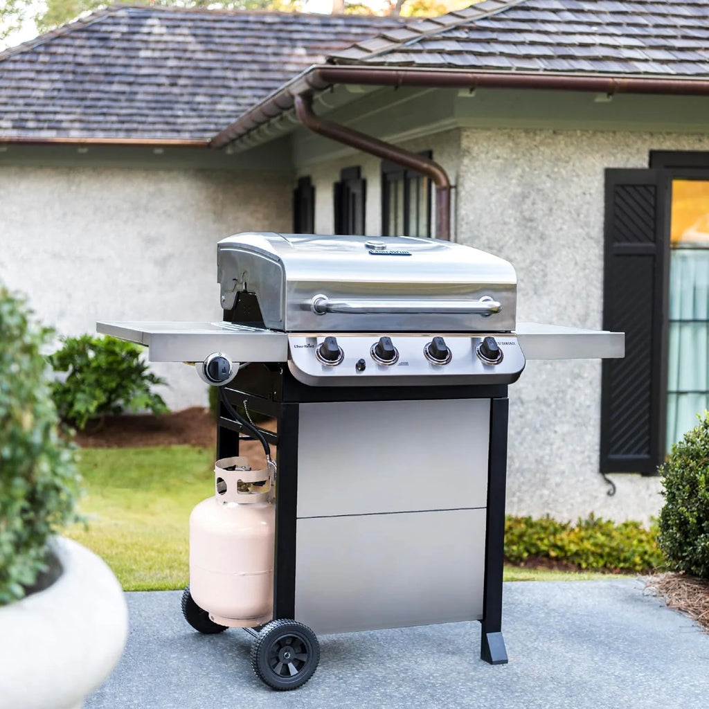Performance Stainless Steel 4-Burner Cart Style Gas Grill1 pcs