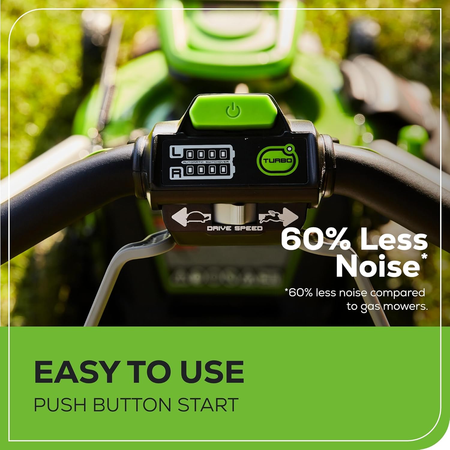 Greenworks 60V 21?? Cordless (Self-Propelled) Lawn Mower , 2 x 4.0Ah Batteries and Dual Port Rapid Charger